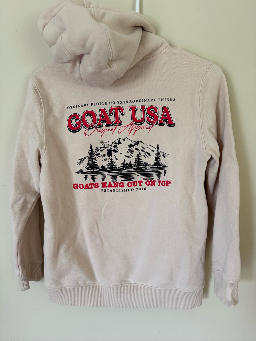 GOAT USA Graphic Hoodie Sweatshirt